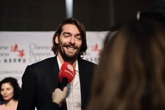 Camille Lacourt au Chinese Business Club