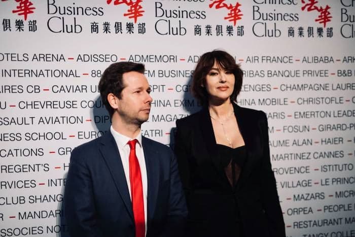 Harold Parisot et Monica Bellucci